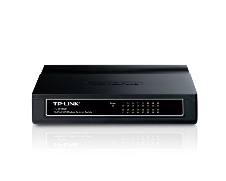 სვიჩი : TP-Link 16-port 10/100M Desktop Switch TL-SF1016D