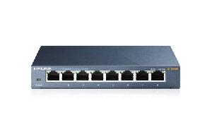 TL-SG108, TP-Link, 8-Port Gigabit 10/100/1000Mbps Desktop Switch