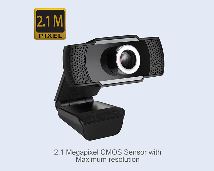 CyberTrack H4  |  1080P HD USB Webcam with Built-in Microphone